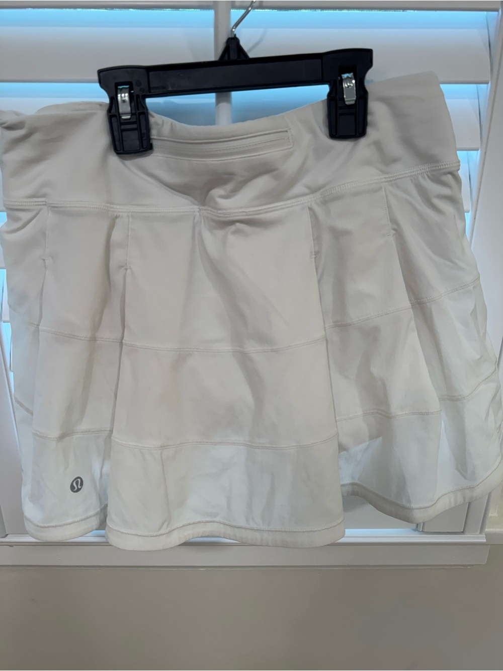 EUC Lululemon athletica White Athletic Skirt